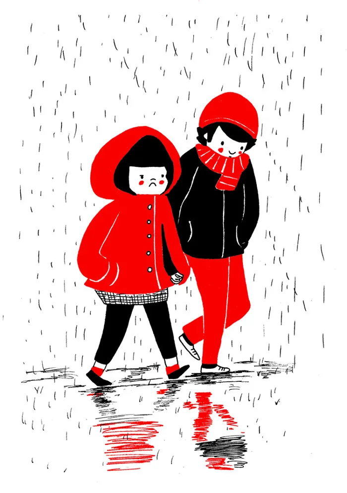Even If You’re Feeling A Bit Blue, There’s Always Someone That Will Hold Your Hand