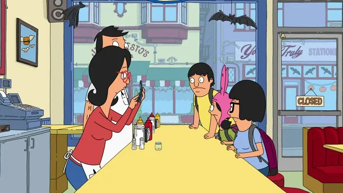Scene from "Bob’s Burgers" cartoon