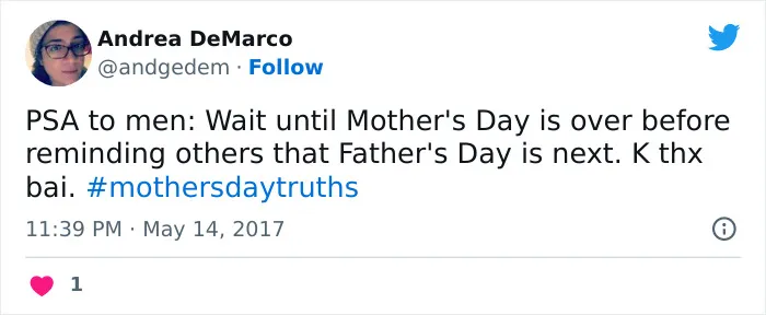 50 Times People Made Very Accurate Or Funny Tweets About Mother's Day