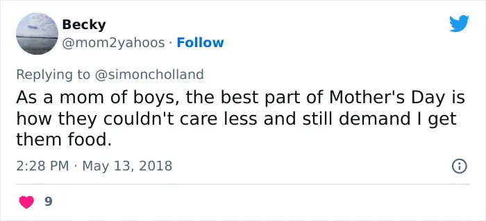 50 Times People Made Very Accurate Or Funny Tweets About Mother's Day