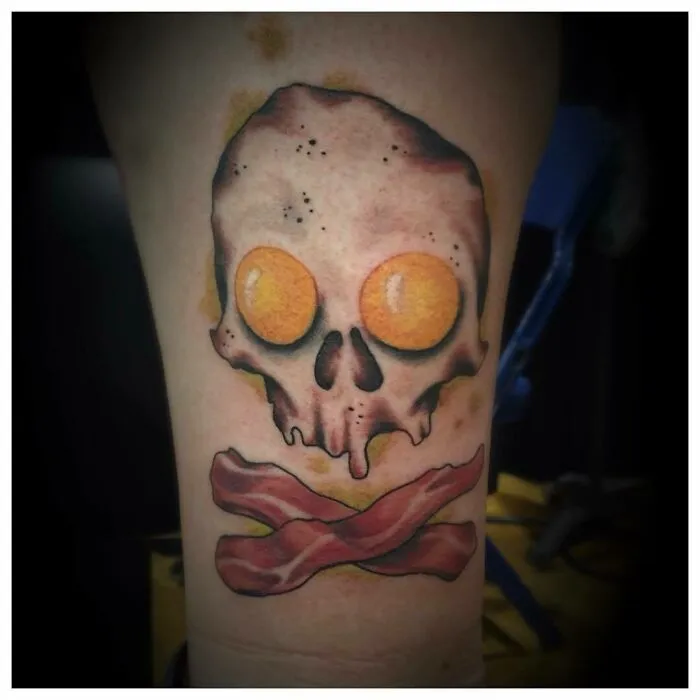 Shot Of Some Pirate Bacon & Eggs I Got To Do At The Convention