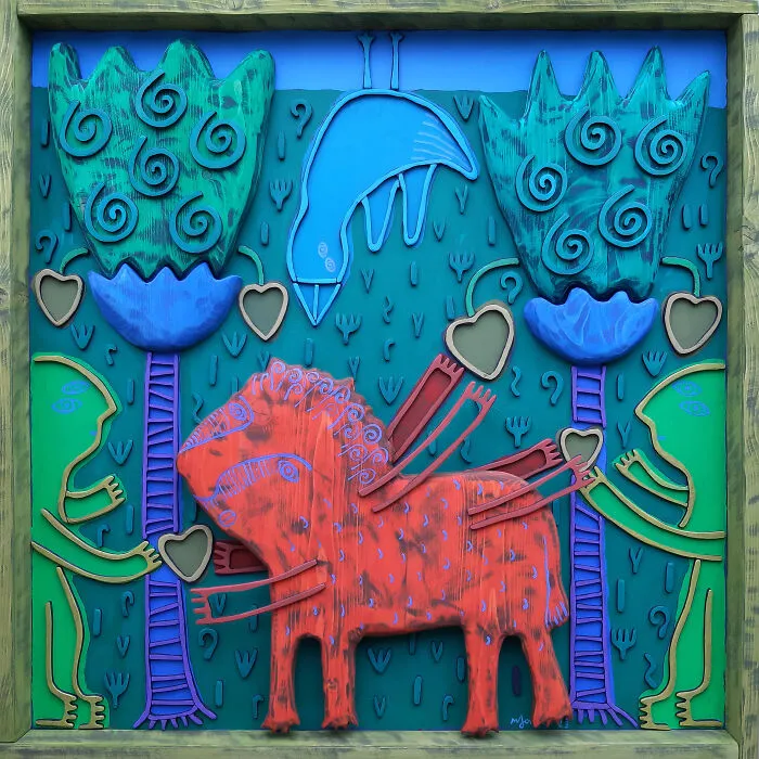 Orange Lion