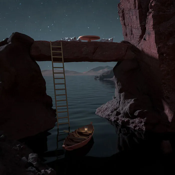 My 20 New Calming 3D Landscapes Designed To Inspire Tranquility, Stillness, And A Meditative State