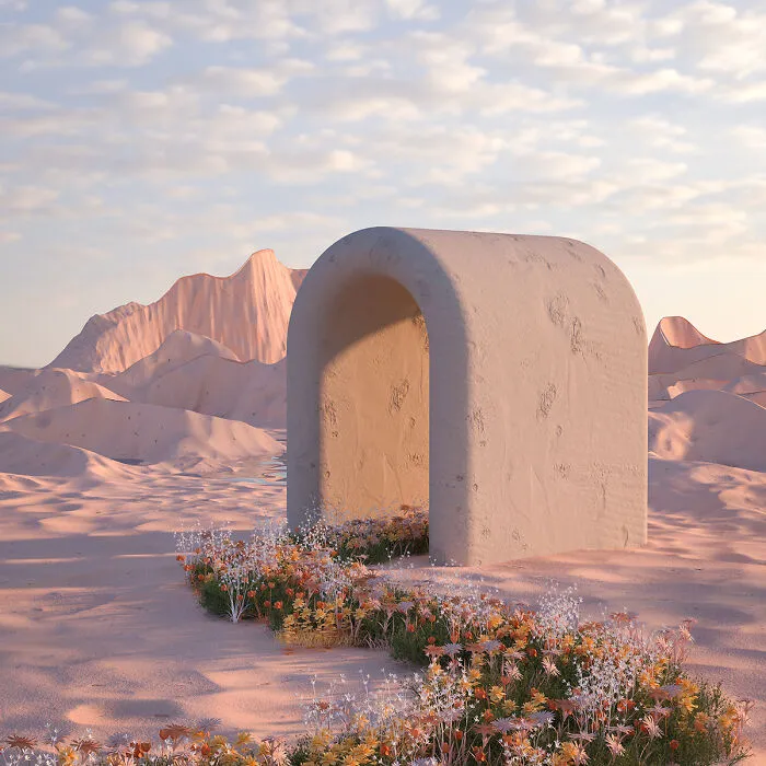 My 20 New Calming 3D Landscapes Designed To Inspire Tranquility, Stillness, And A Meditative State