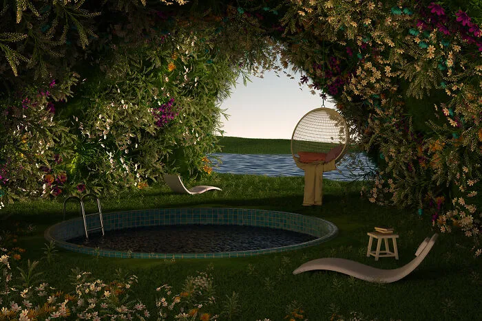 My 20 New Calming 3D Landscapes Designed To Inspire Tranquility, Stillness, And A Meditative State