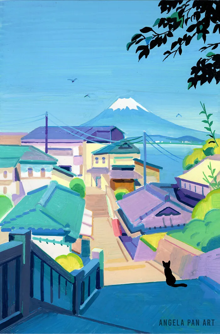 Cat In Enoshima