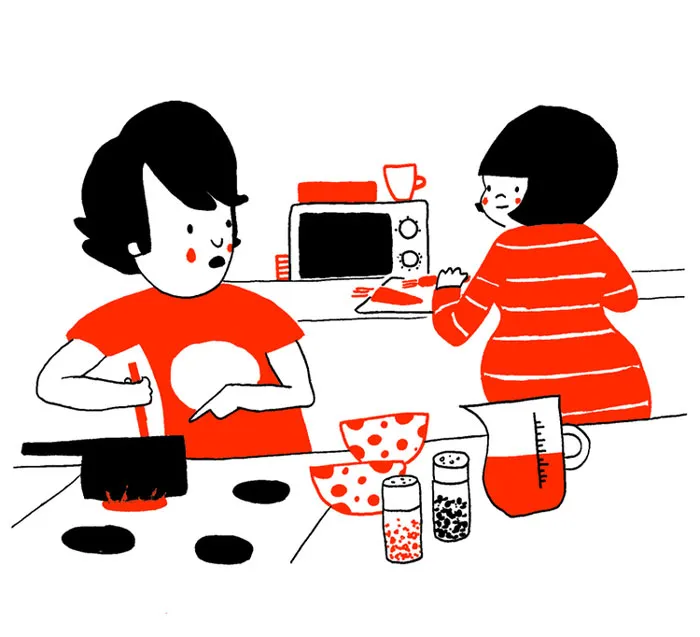 Cooking Together Often Becomes The Most Challenging And The Most Fun Task