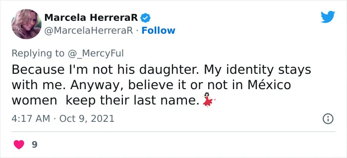 "I'd Really Like To Hear The Reasoning Behind Women Who Won't Take Their Husband's Last Name" (28 Answers)