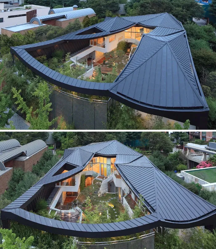 Casa Ga On Jai en Bundang-Gu, Corea del Sur, por Iroje Khm Architects