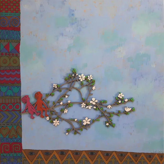 A Plum Bloomed