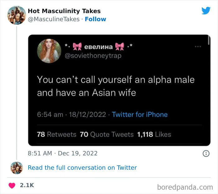 "Welcome to the Alpha Zone": 40 Absurdly Masculine Takes That Are So Bad, They Had To Be Shamed On This Twitter Page (New Posts)