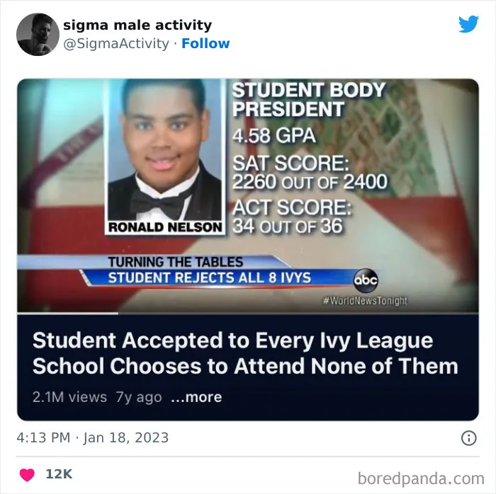 50 Examples Of "Sigma Males" Shared By This Twitter Account