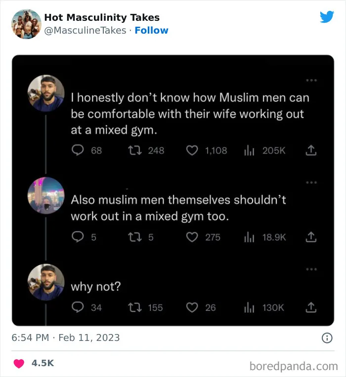 "Welcome to the Alpha Zone": 40 Absurdly Masculine Takes That Are So Bad, They Had To Be Shamed On This Twitter Page (New Posts)