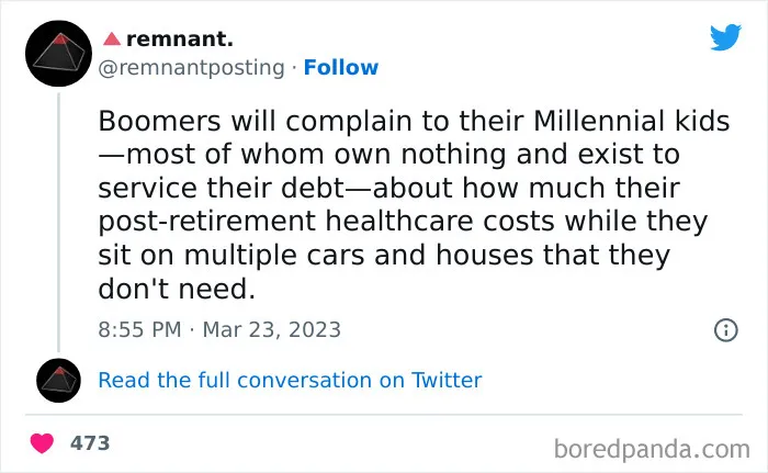 30 Tweets By Millennials And Gen Z Telling Boomers What They Really Think