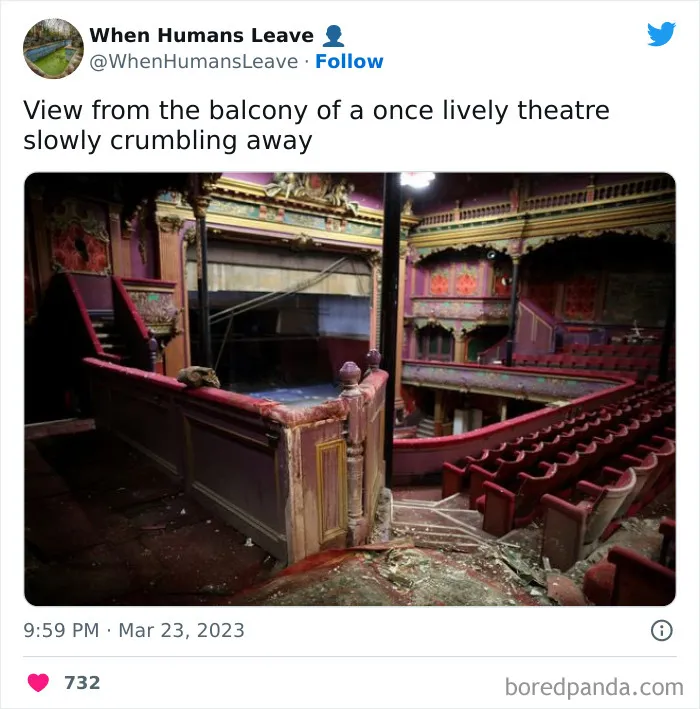 "When Humans Leave, Nature Starts To Take Back": 35 Abandoned Places Lost In Time