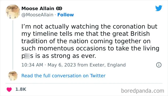50 Funny, Spot-On And Savage Reactions To The Coronation From People Who Said What Everyone Else Was Thinking