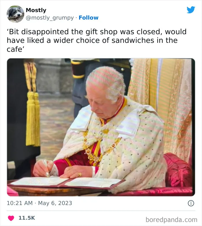 50 Funny, Spot-On And Savage Reactions To The Coronation From People Who Said What Everyone Else Was Thinking
