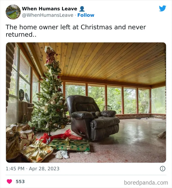 "When Humans Leave, Nature Starts To Take Back": 35 Abandoned Places Lost In Time
