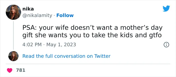 50 Times People Made Very Accurate Or Funny Tweets About Mother's Day
