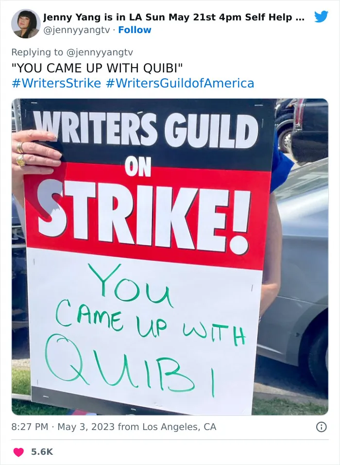 Writers Go On Strike And Of Course They Write The 30 Most Hilarious Signs For The Occasion