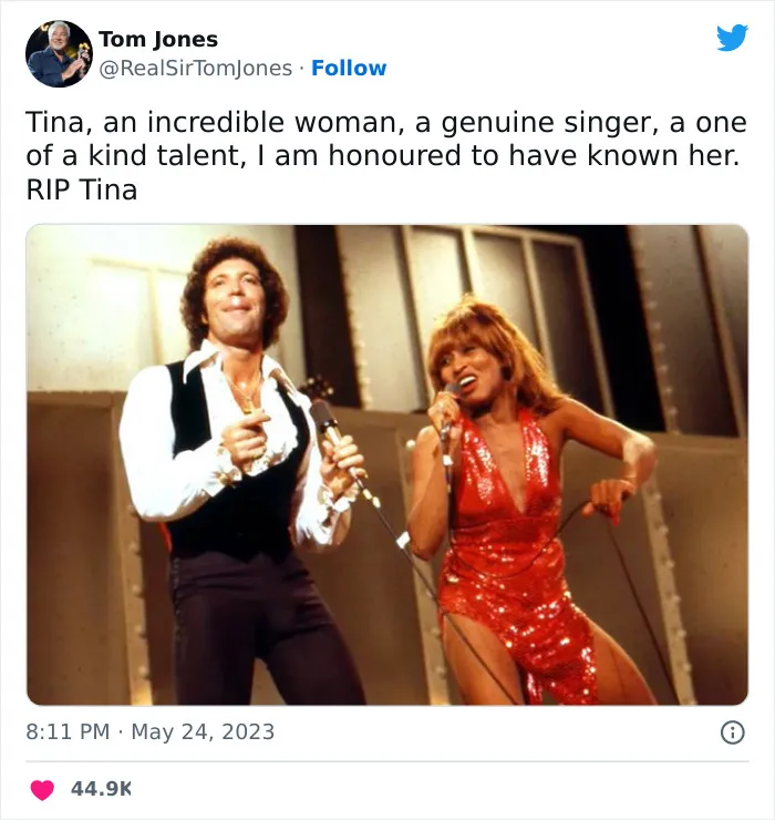 The World Says Goodbye To The Legendary Tina Turner In 40 Moving Tributes