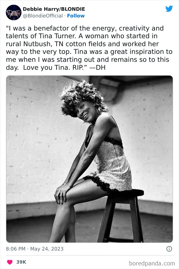 The World Says Goodbye To The Legendary Tina Turner In 40 Moving Tributes