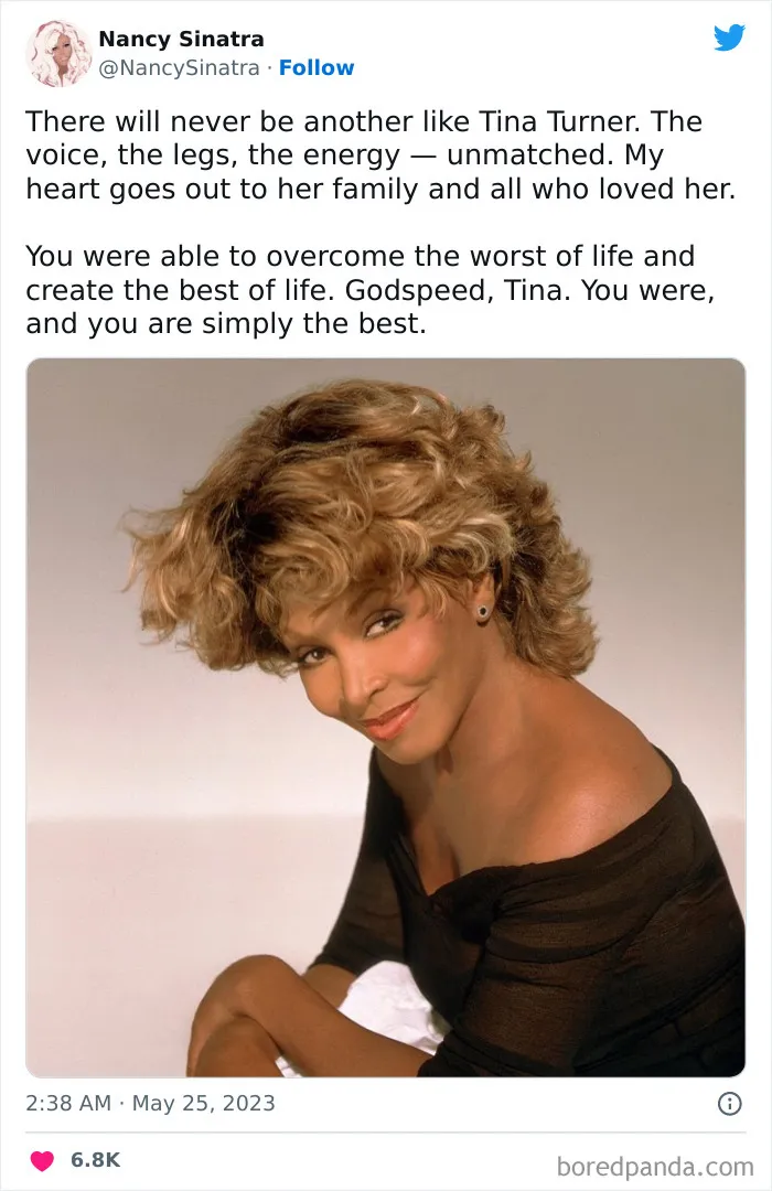 The World Says Goodbye To The Legendary Tina Turner In 40 Moving Tributes