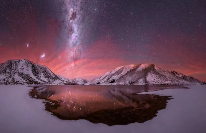 “Winter’s Airglow” – Larryn Rae