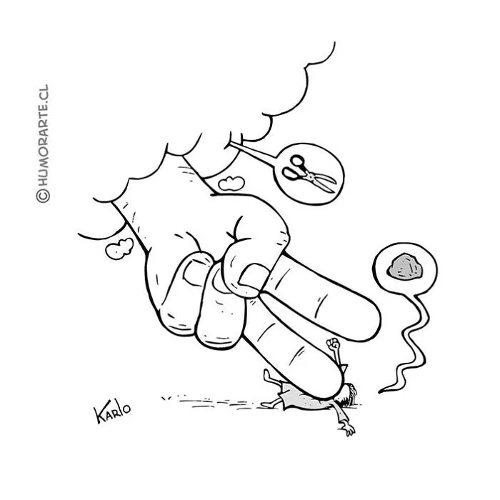 Este artista chileno crea cómics muy divertidos e interesantes sin usar una sola palabra