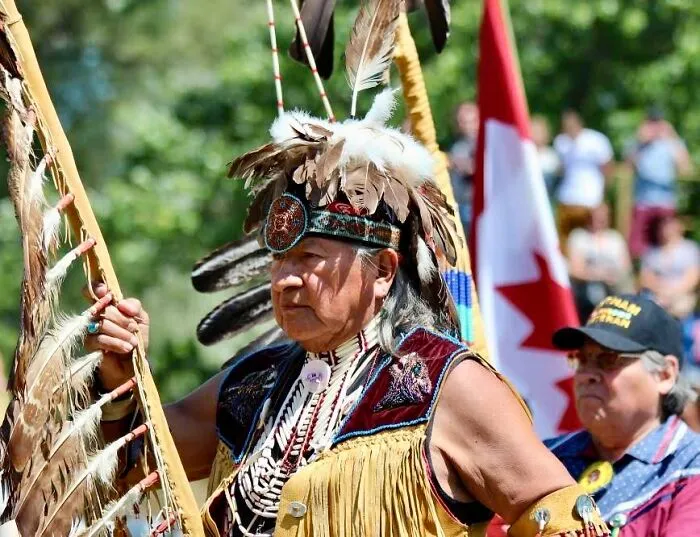 Entrance By The Leader Of The Six Nations