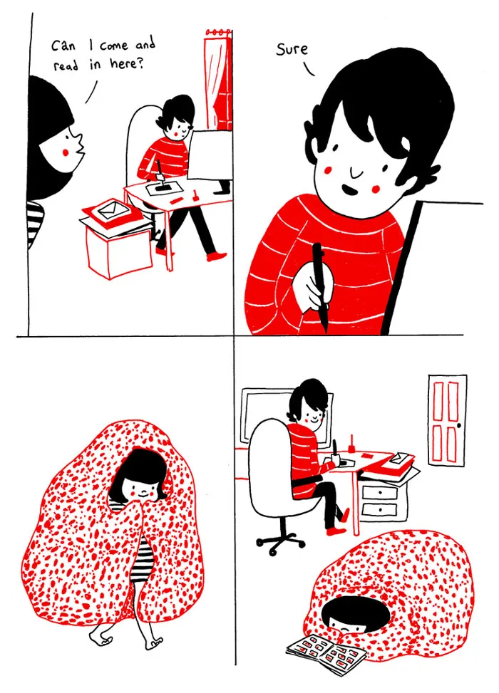 You Can Be In The Same Room Without Having To Do Everything Together