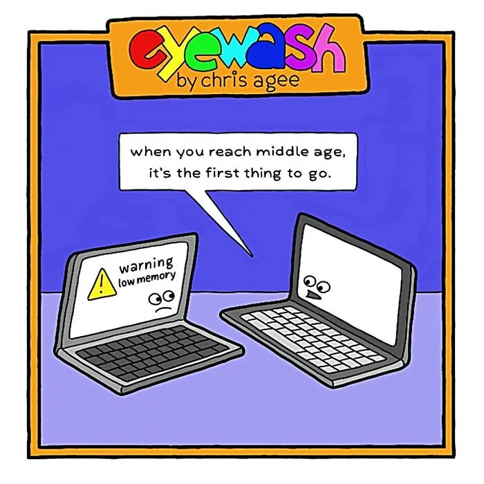"Eyewash": My 45 One-Panel Comic Strips With Pithy Humor (New Pics)