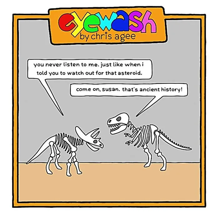 "Eyewash": My 45 One-Panel Comic Strips With Pithy Humor (New Pics)