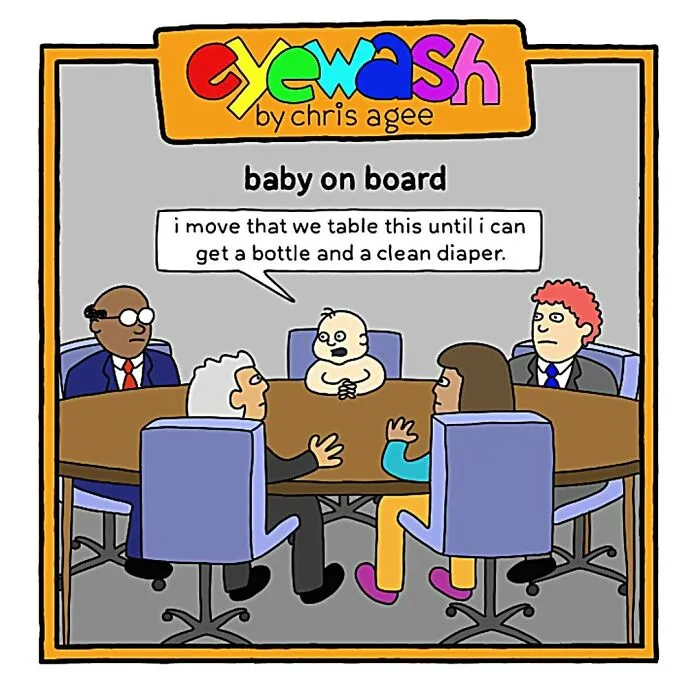 "Eyewash": My 45 One-Panel Comic Strips With Pithy Humor (New Pics)