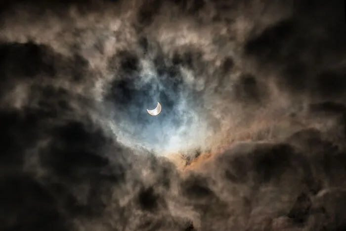 Partial Solar Eclipse 29 April 2014 In Perth, Western Australia