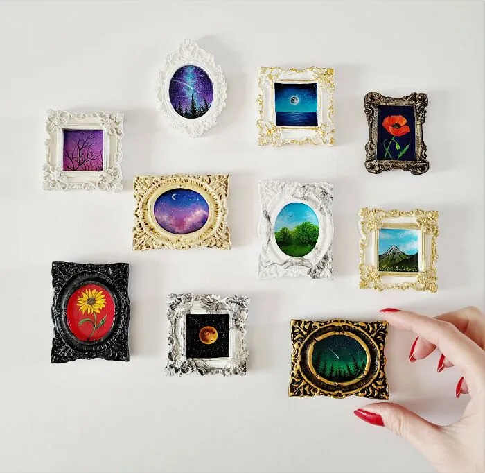 Small Delights: Discovering The Enchanting World Of Canadian Artist's Miniature Paintings