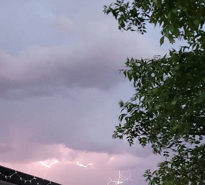Burst Shots In A Lightning Storm