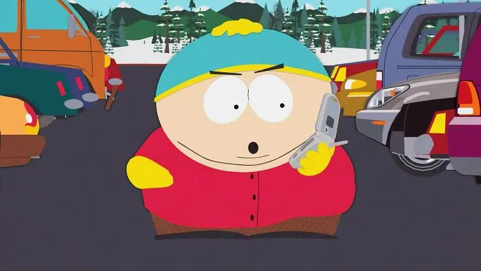 Scen from "South Park" cartoon