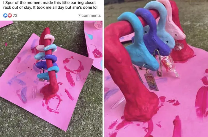 This Is The Type Of Thing I Fear My 7yo Daughter Will Bring Home From School For Mother’s Day