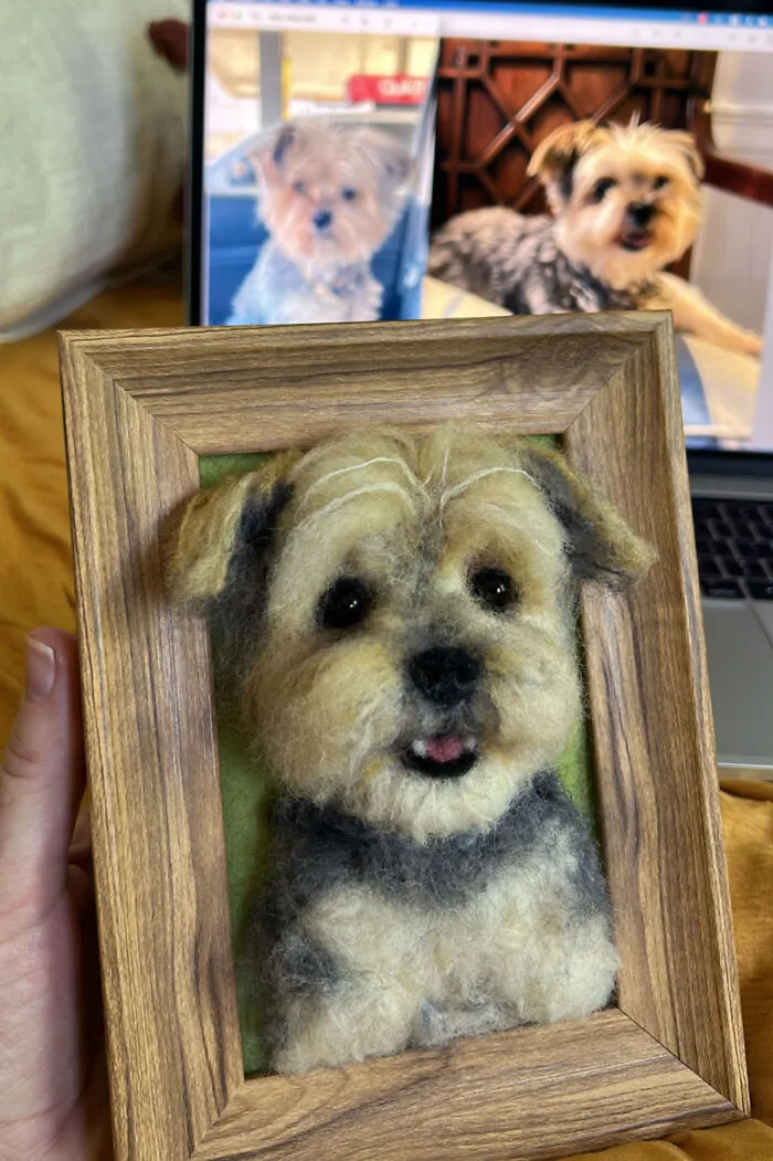 Anneli Kirby Turns Wool Into Three-Dimensional Dog Portraits, And Here Are Her 37 Best Works