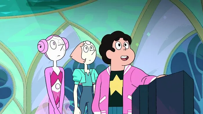Scene from "Steven Universe" cartoon