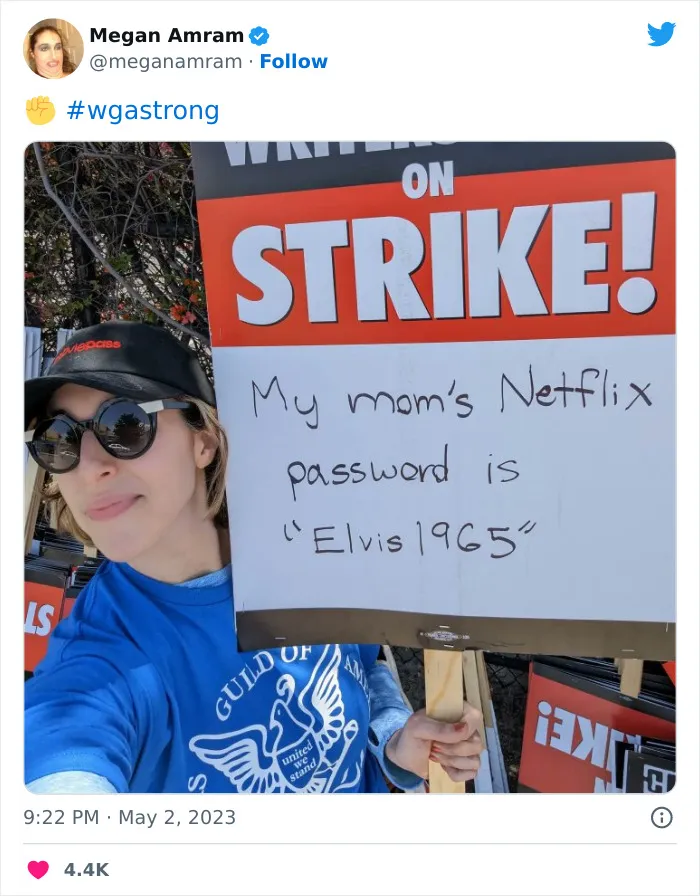 Writers Go On Strike And Of Course They Write The 30 Most Hilarious Signs For The Occasion