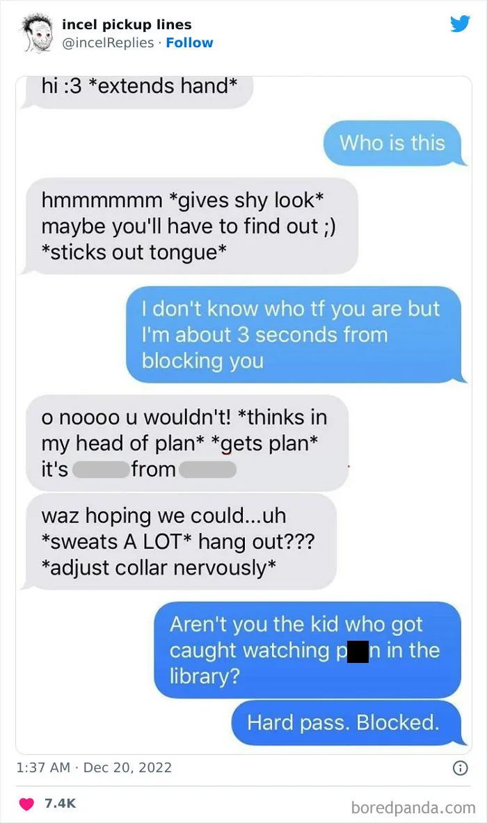 30 Times 'Nice Guys' Showed Their True Incel Nature As Soon As They Got Rejected, As Shared On This Twitter Page (New Pics)