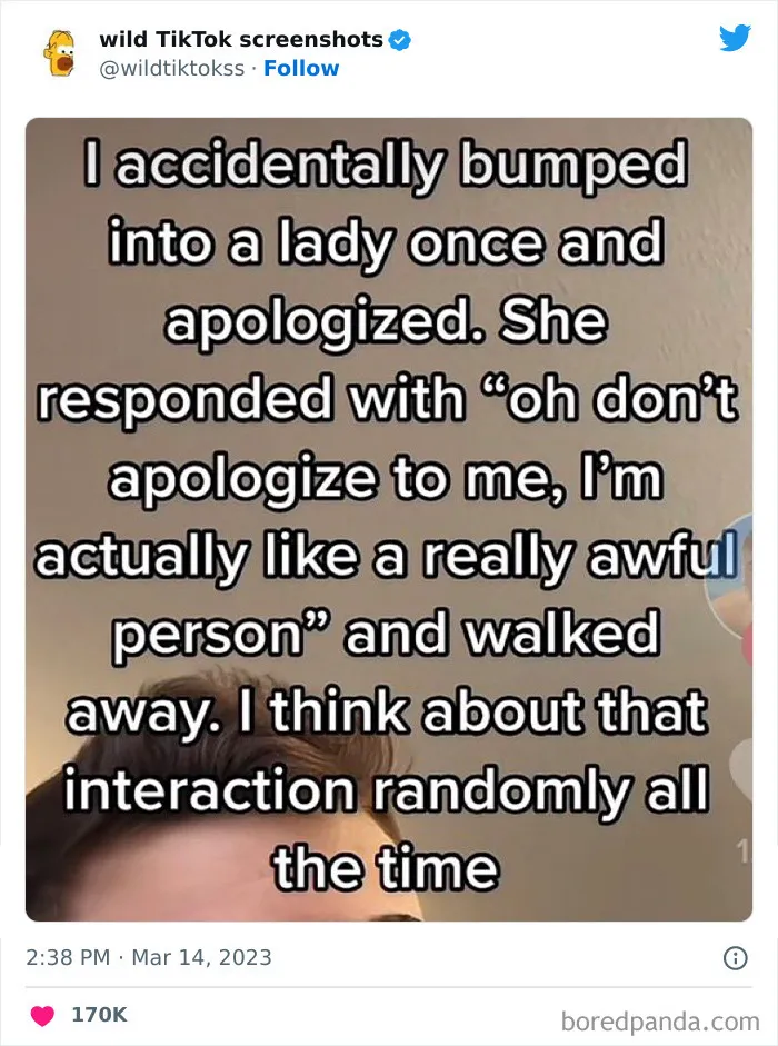 50 Wild, Weird, And Cringy TikTok Moments That Will Forever Exist As Screenshots Online (New Pics)