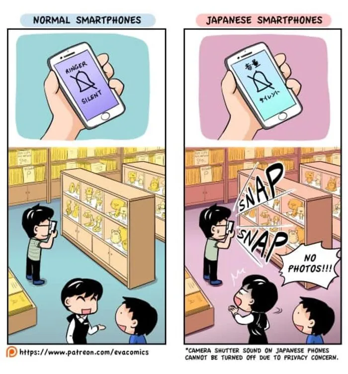 35 Everyday Things That Differ From Japan Vs. Other Countries As Portrayed By This Comic Artist