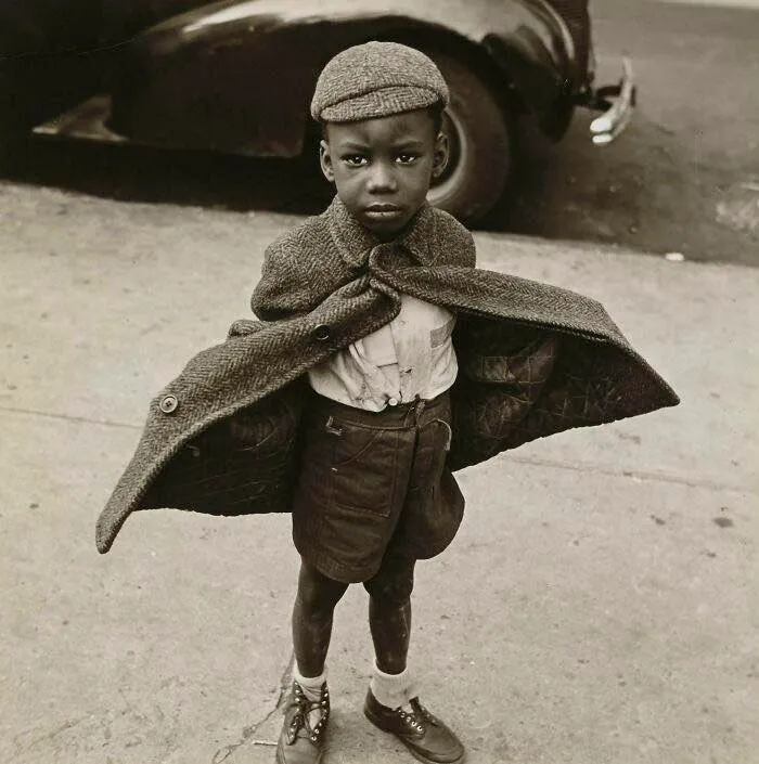 Niño mariposa, Nueva York, 1949
