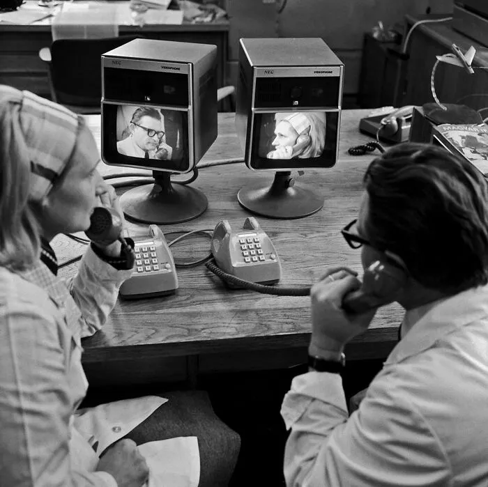 Videoteléfono experimental de Bell Labs años 60