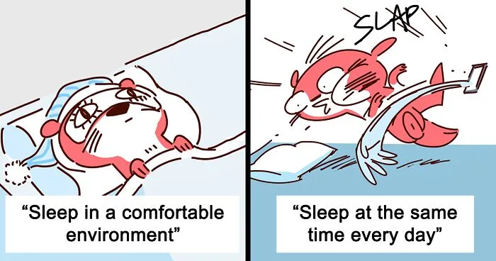 “The Big Sleep Guide”: My Comic On How To Sleep Better