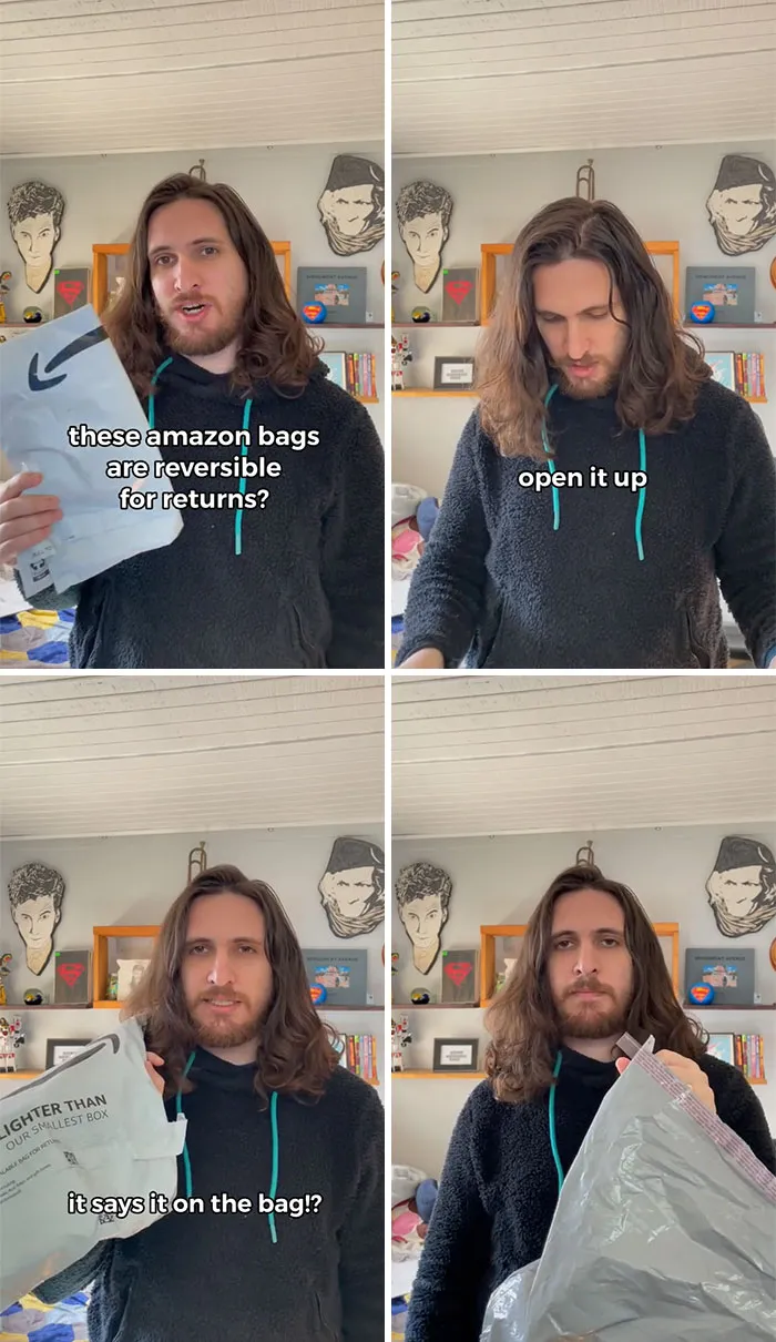 These Amazon Bags Are Reversible For Returns