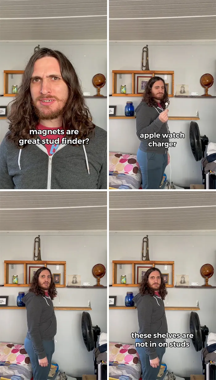 Magnets Are Great Stud Finder